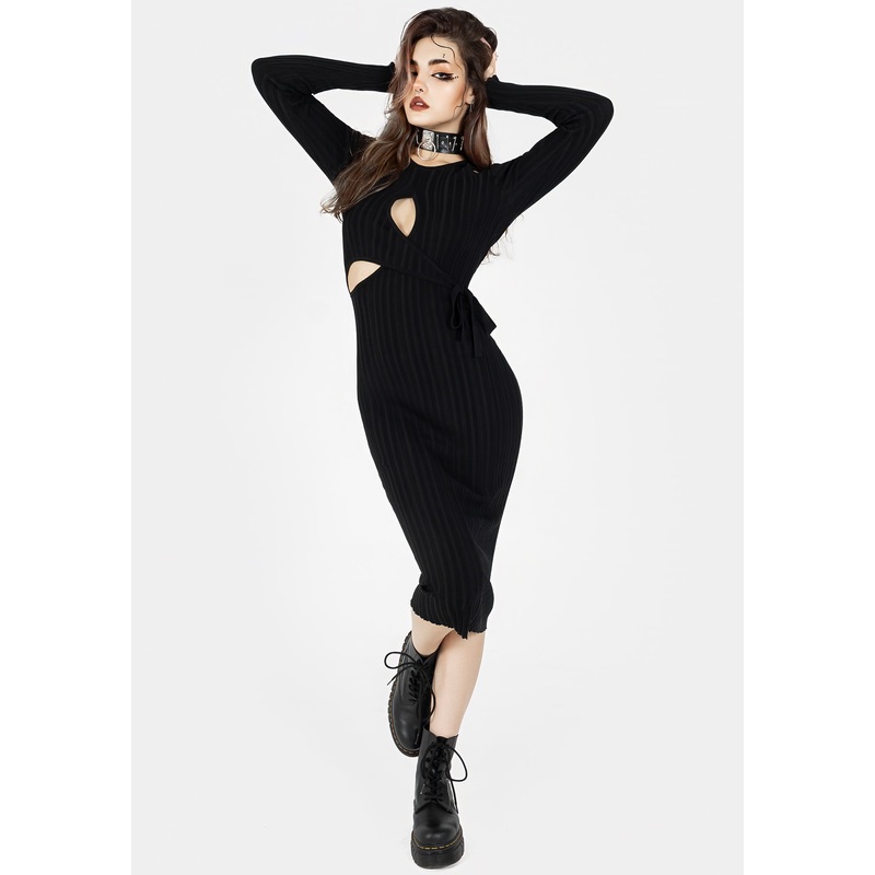 Nikini Cut Out Knitted Dress