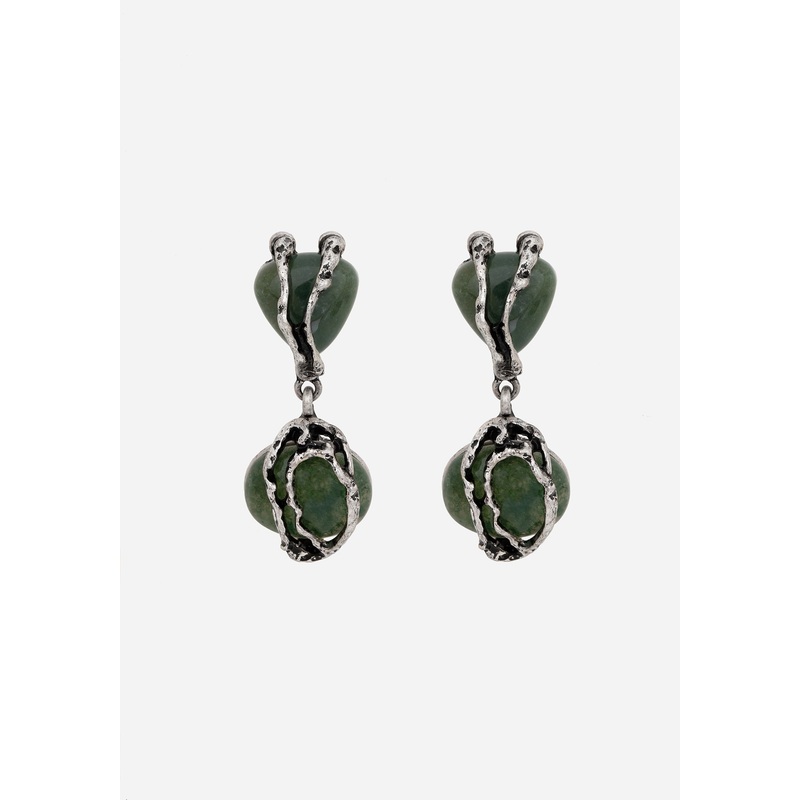 Ambrosia Moss Drop Earrings