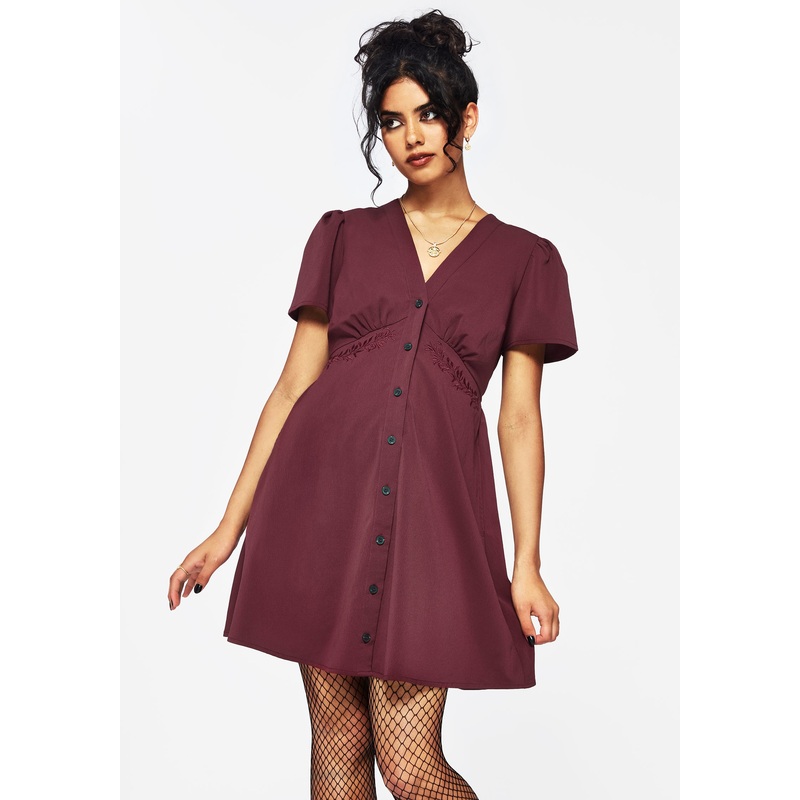 Essence Short Sleeve Mini Dress