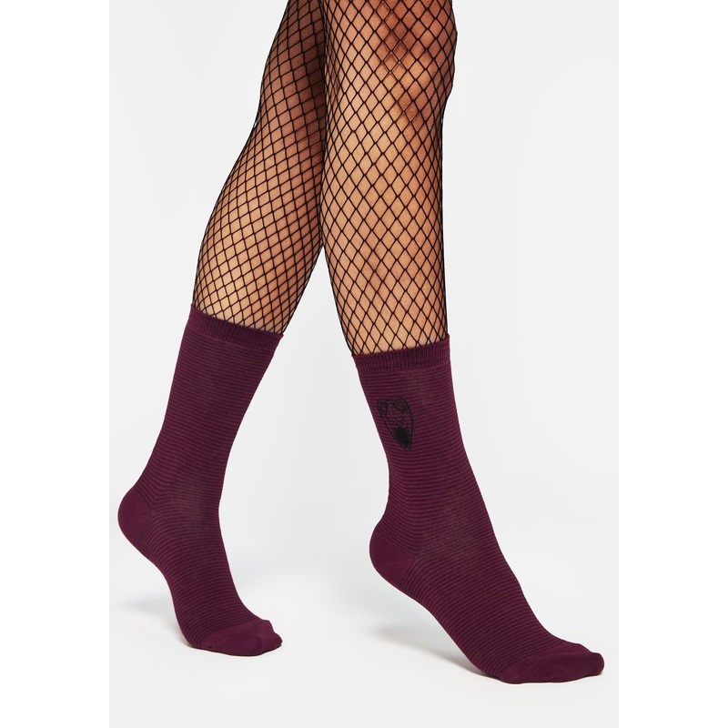 Kozmic Embroidered Socks