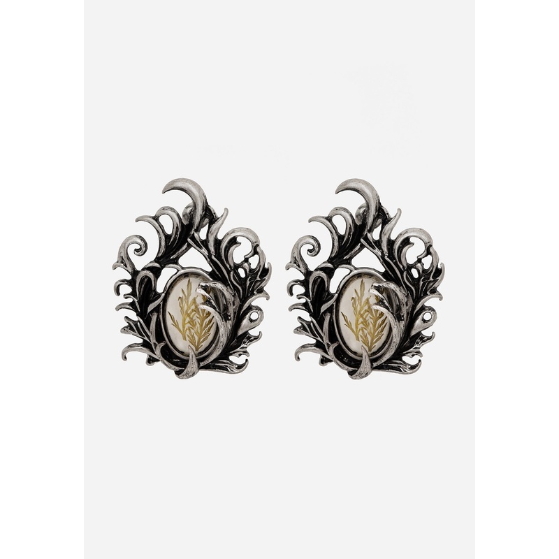 Marte Trapped Flower Earrings