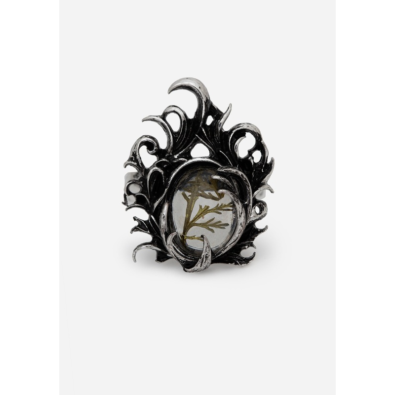 Marte Trapped Flower Ring