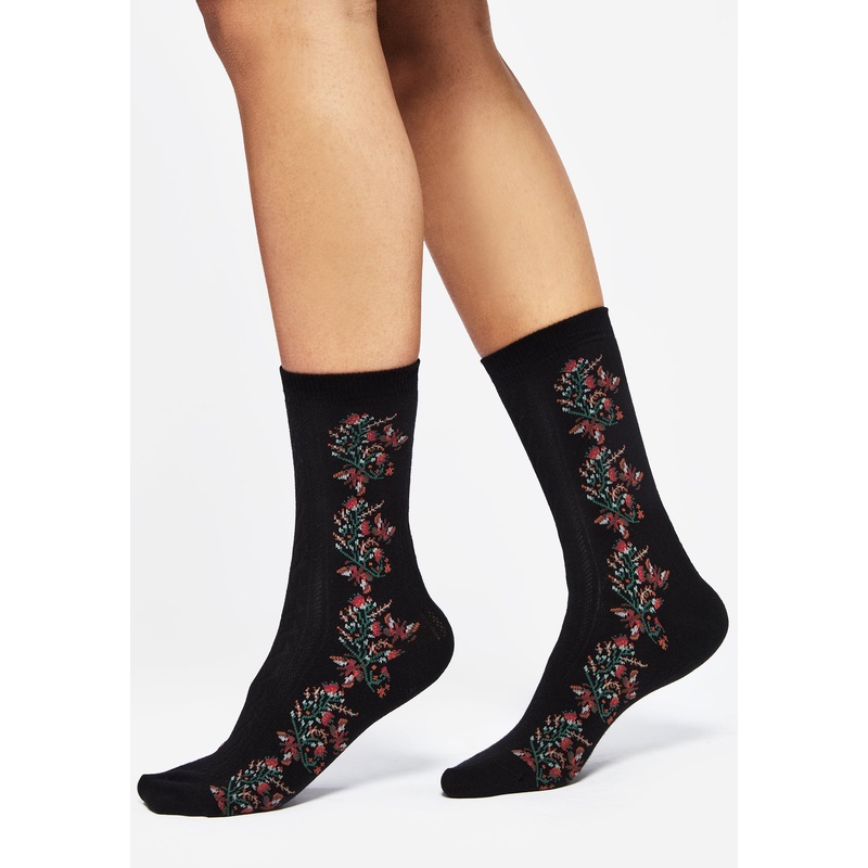 Spectrum Floral Socks