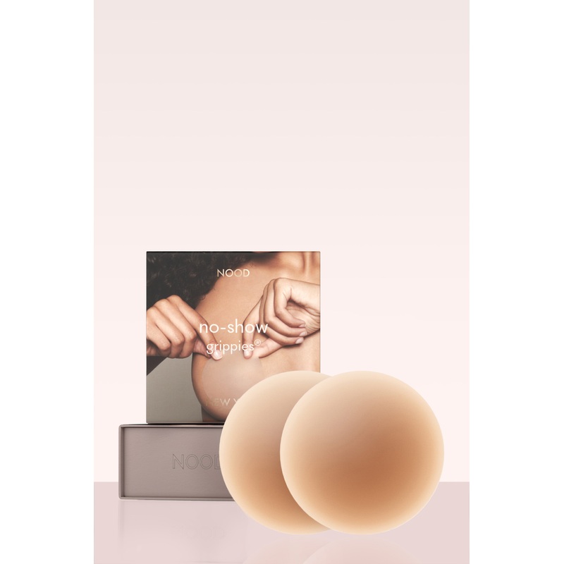 Grippies No-Show | Non-Adhesive Reusable Nipple Covers 4 Inch No.5