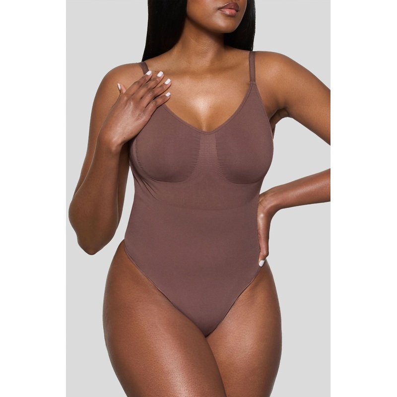 BOOMBA | Cocoa Bodysuit Thong Shapewear