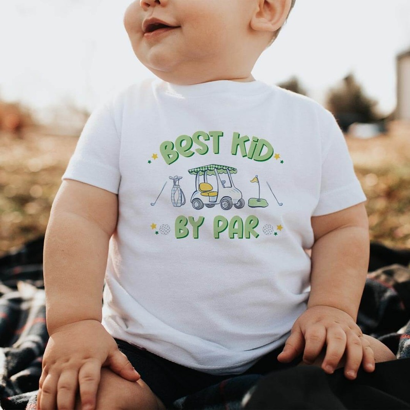Best Kid By Par Kids Graphic Tee | White