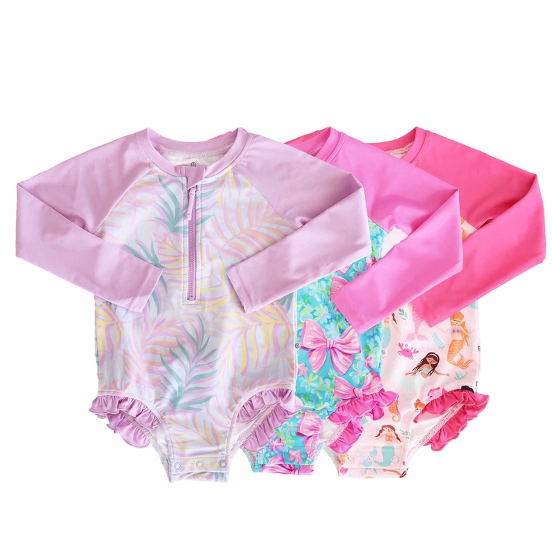 Long Sleeve Rash Guard with Front Zipper | Best Sellers