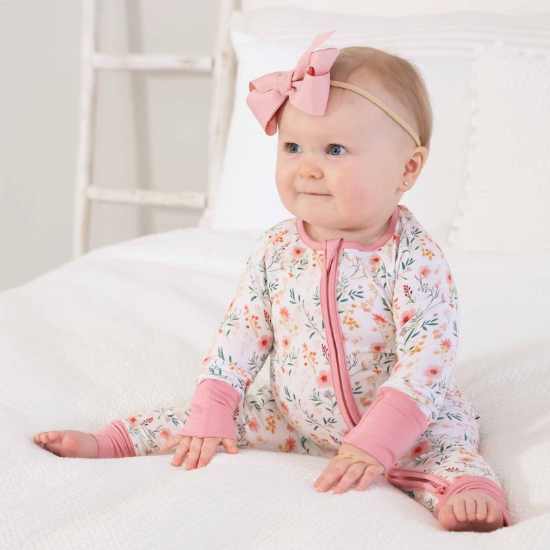 Winnie’s Wildflowers Convertible Zip Romper