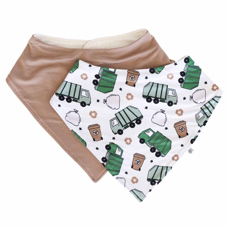 Clean Up Crew 2pc Bandana Bibs