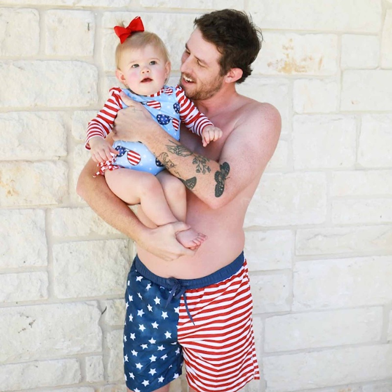 Men’s Swim Trunks | Patriotic Summer