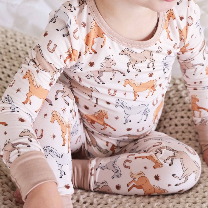 P’s Ponies Two Piece Pajama Set