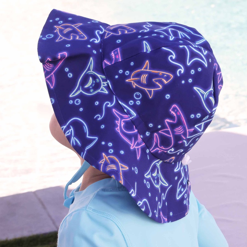 Printed Sun Hat | Glow Fins