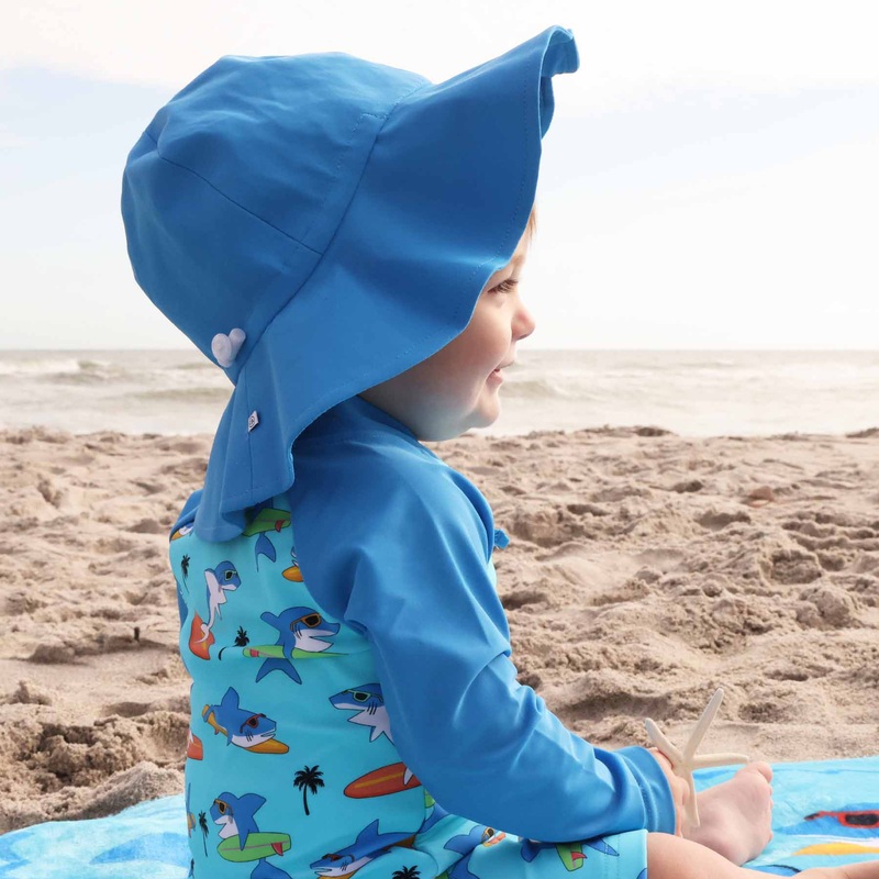 Solid Sun Hat | Surfer Blue