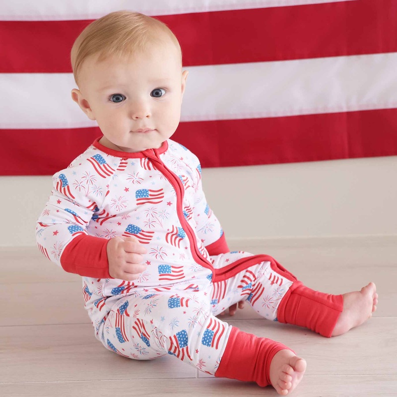 Fireworks & Freedom Convertible Zip Romper