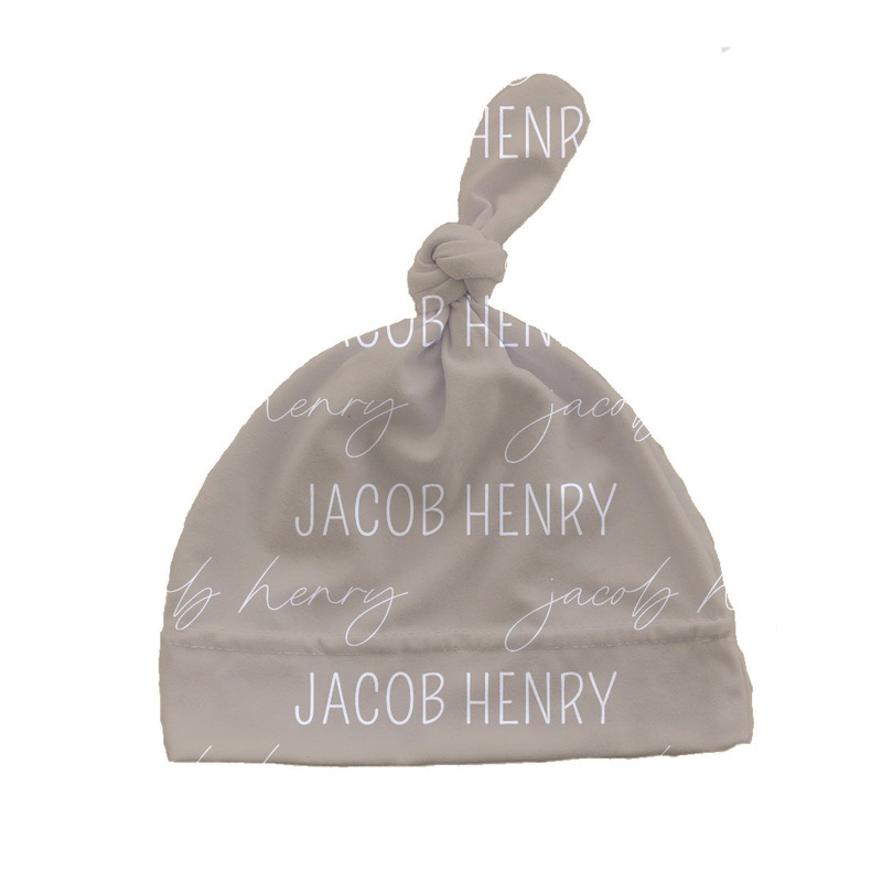 Stone Personalized Knotted Hat