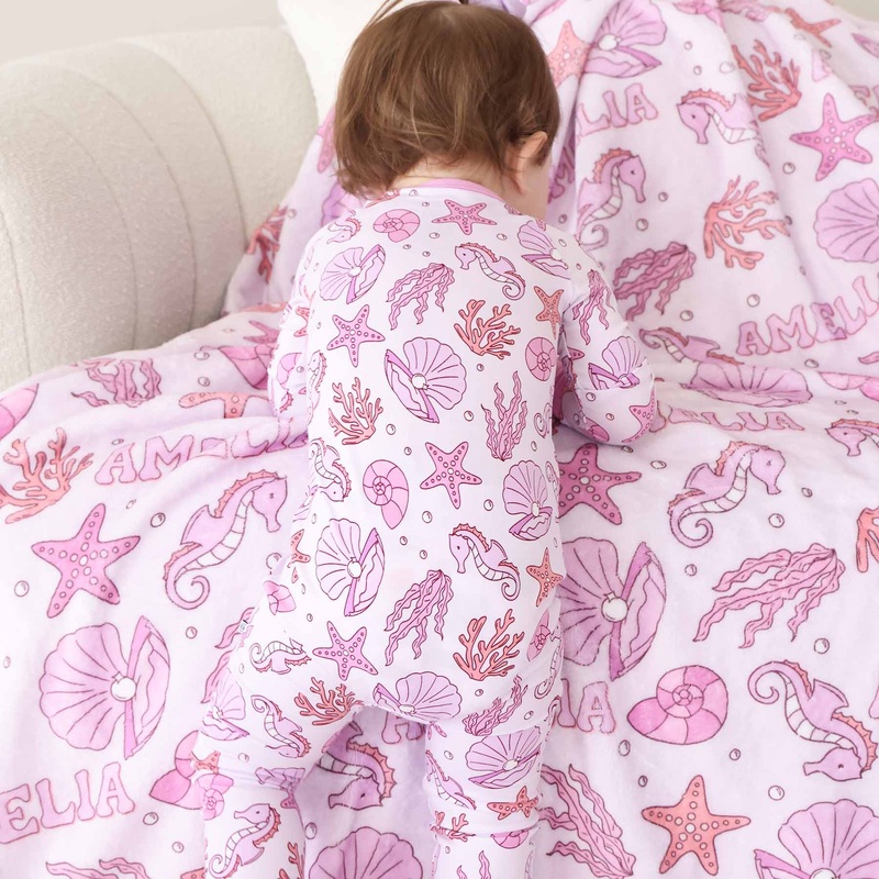 Tiny Tides Convertible Zip Romper | Pink