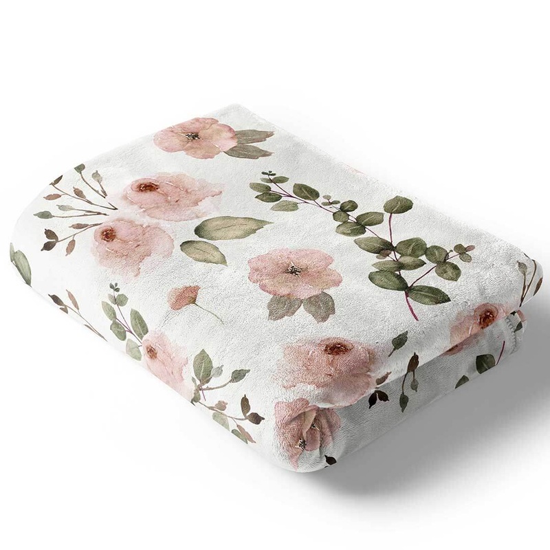 Millie’s Dusty Rose Garden Blanket