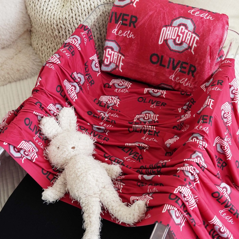 The Ohio State University | OSU Personalized Swaddle