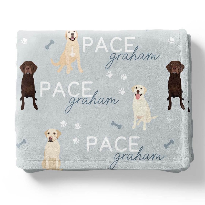 Personalized Kids Blanket | Lab
