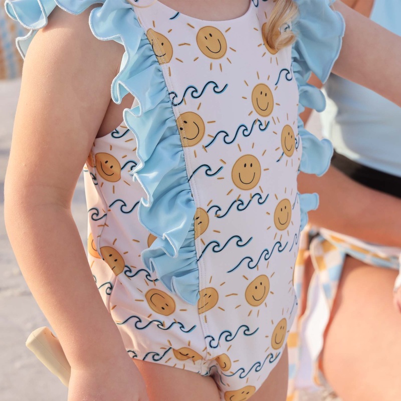 Double Ruffle One Piece | Sun’s Out