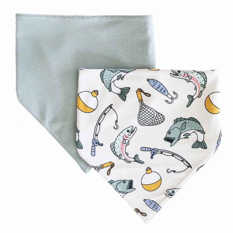 Catch of the Day 2pc Bandana Bibs