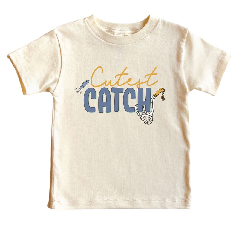 Cutest Catch Kids Graphic Tee | Natural