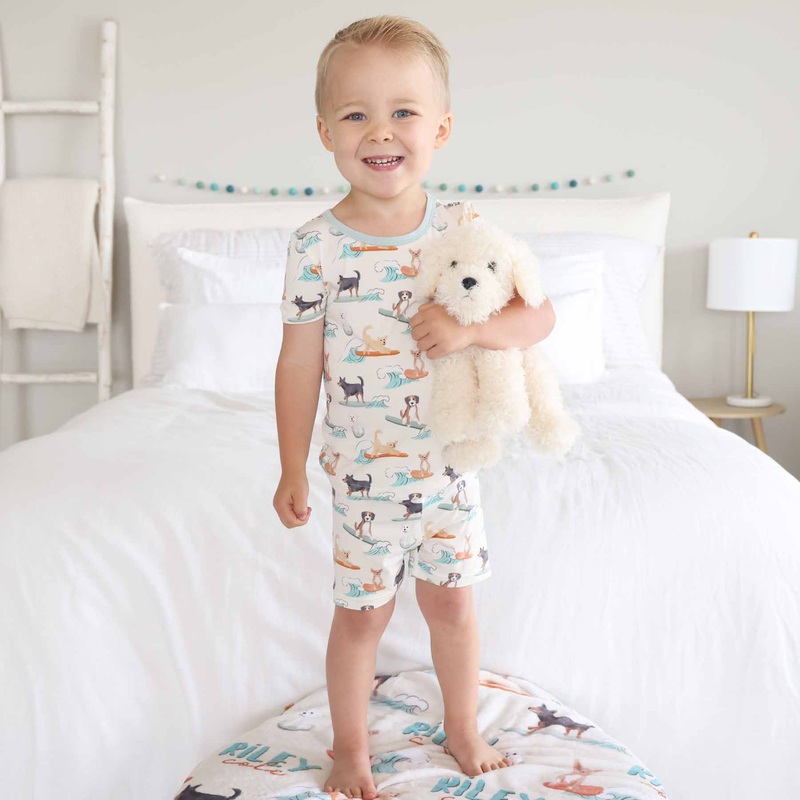 Paddle Pups Two Piece Pajama Set