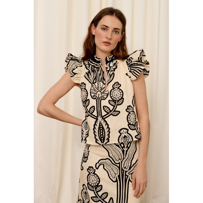BLACK SINTRA BLOUSE
