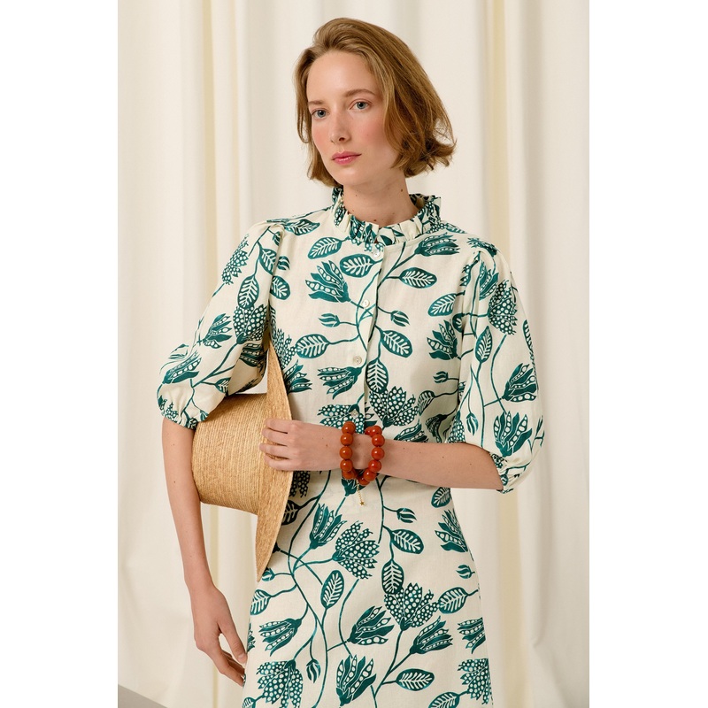 BLUE DUNAS BLOUSE