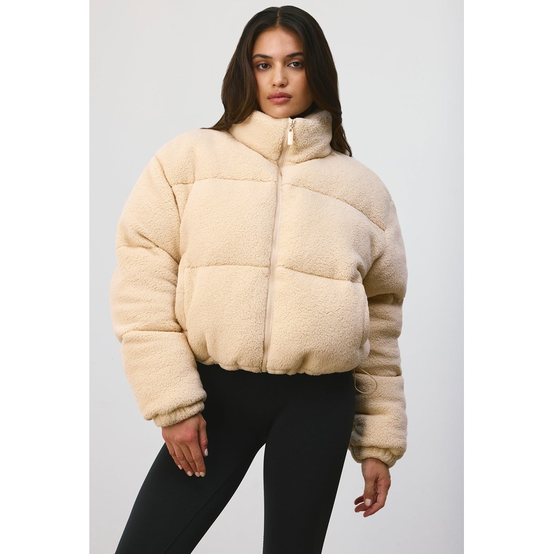 Wrap Up – Puffer Jacket in Cashmere