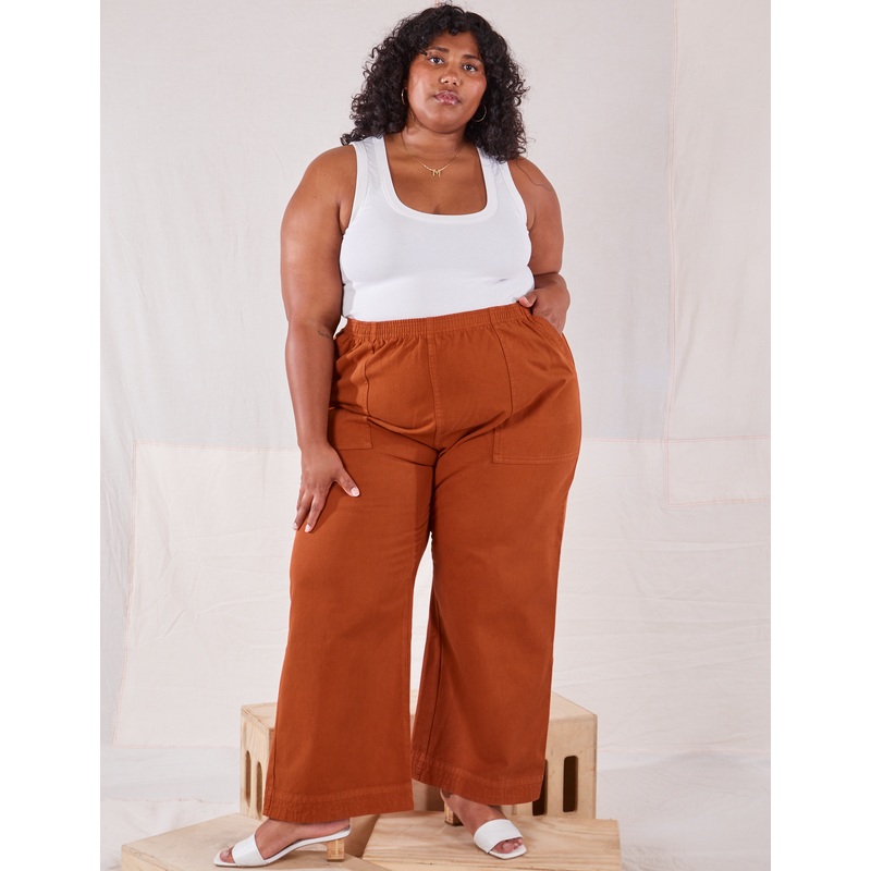 Action Pants – Burnt Terracotta *FINAL SALE*