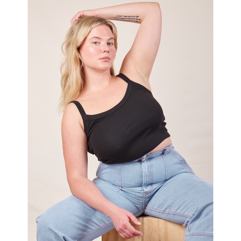 Cropped Cami – Basic Black