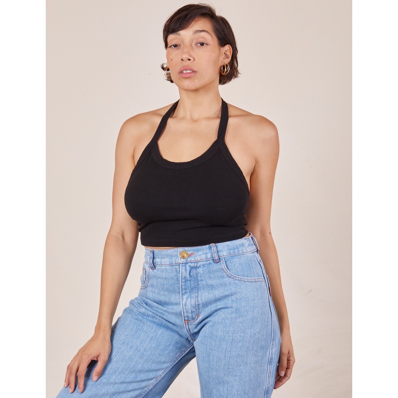 Halter Top – Basic Black