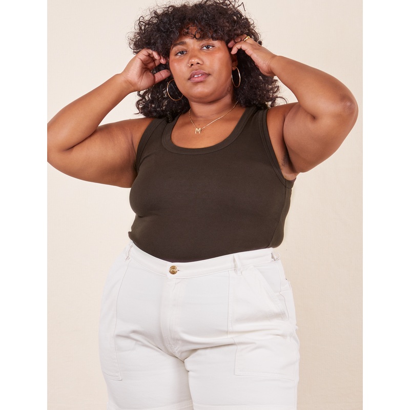 The Tank Top – Espresso Brown