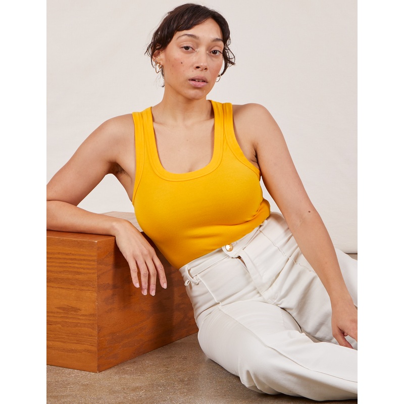 The Tank Top – Sunshine Yellow