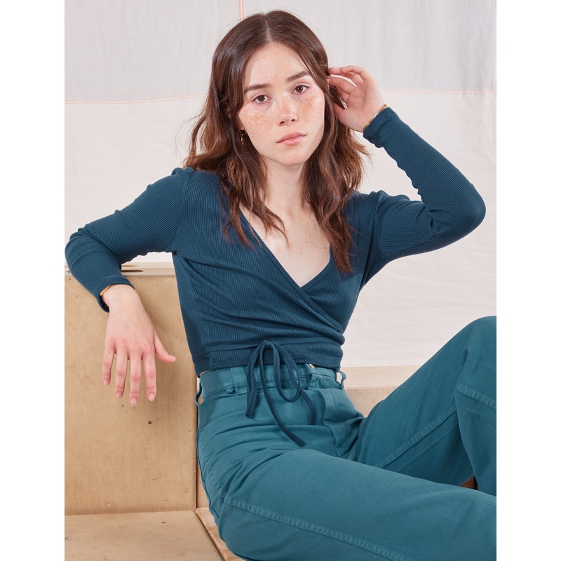 Wrap Top – Lagoon