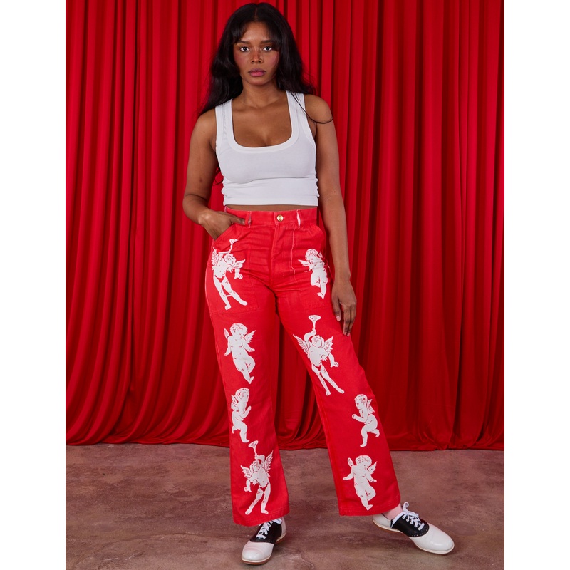 Airbrush Cupid Work Pants