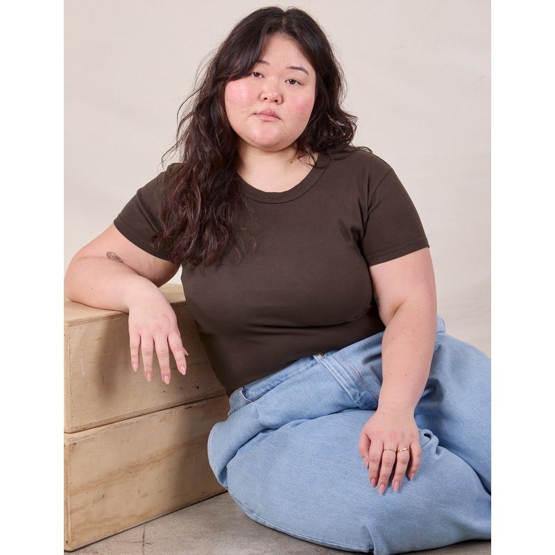 Baby Tee – Espresso Brown