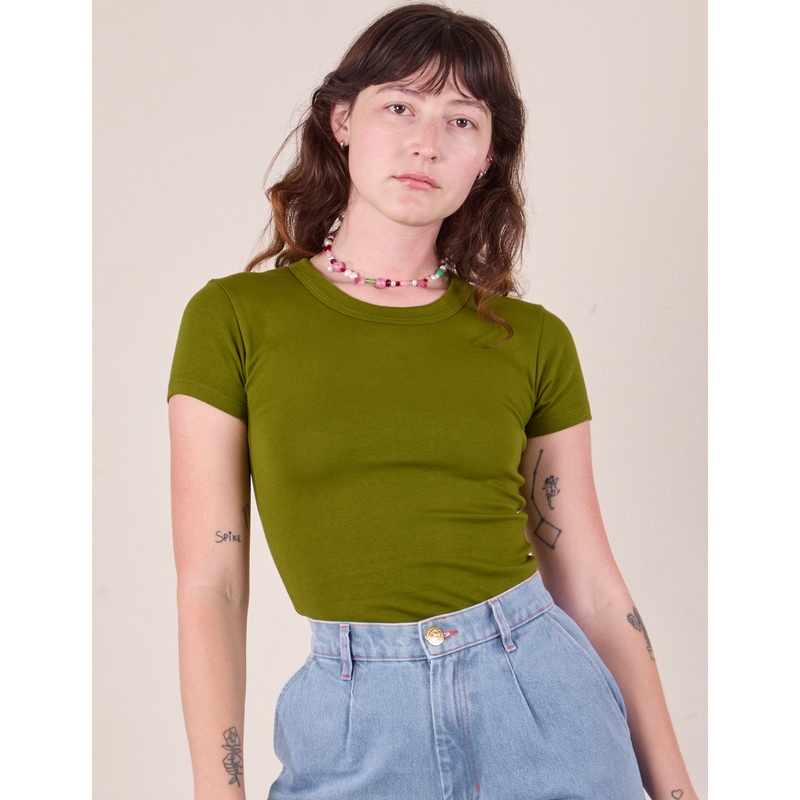 Baby Tee – Summer Olive