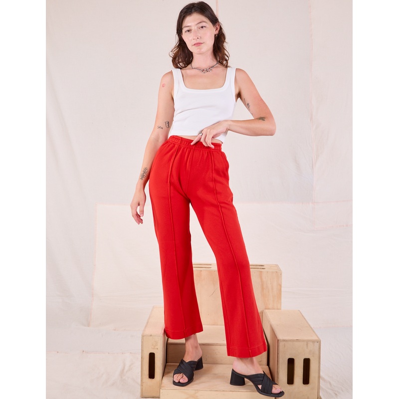 Easy Western Pants – Mustang Red *FINAL SALE*