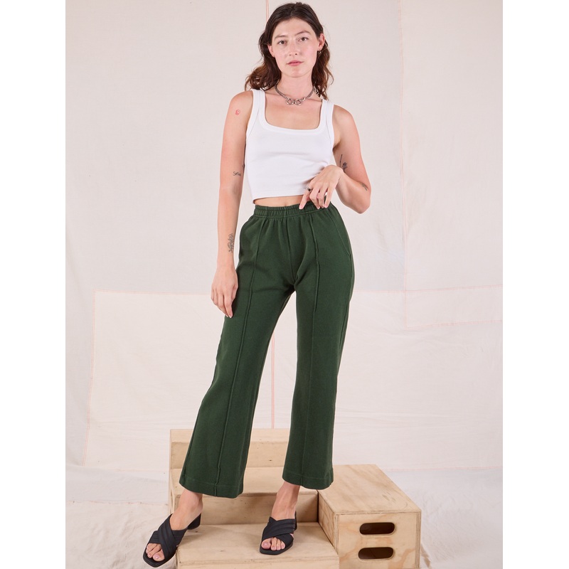 Easy Western Pants – Swamp Green *FINAL SALE*