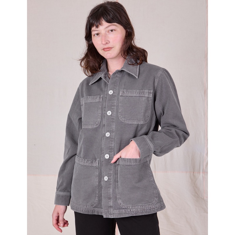 Field Coat – Washed Grey *FINAL SALE*