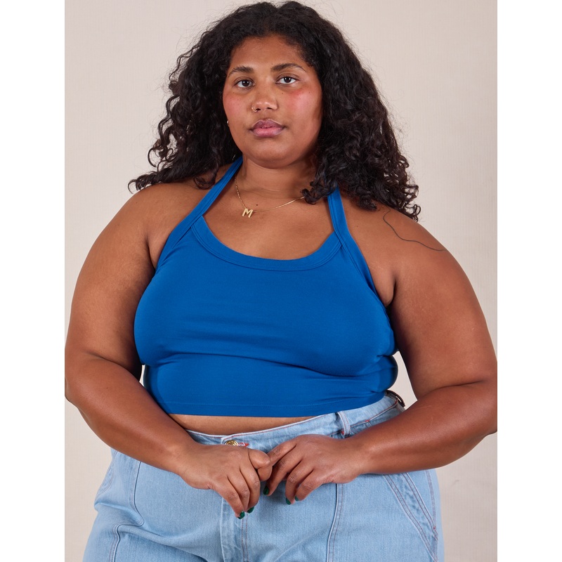Halter Top – Royal Blue