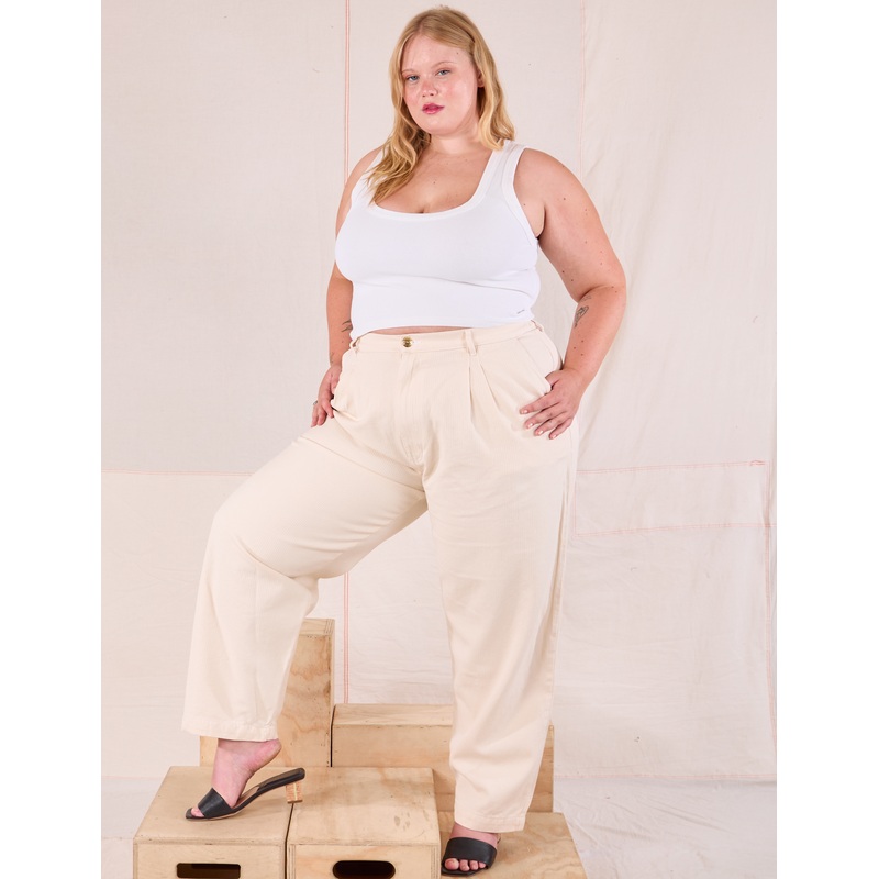 Heritage Trousers – Vintage Tee Off-White