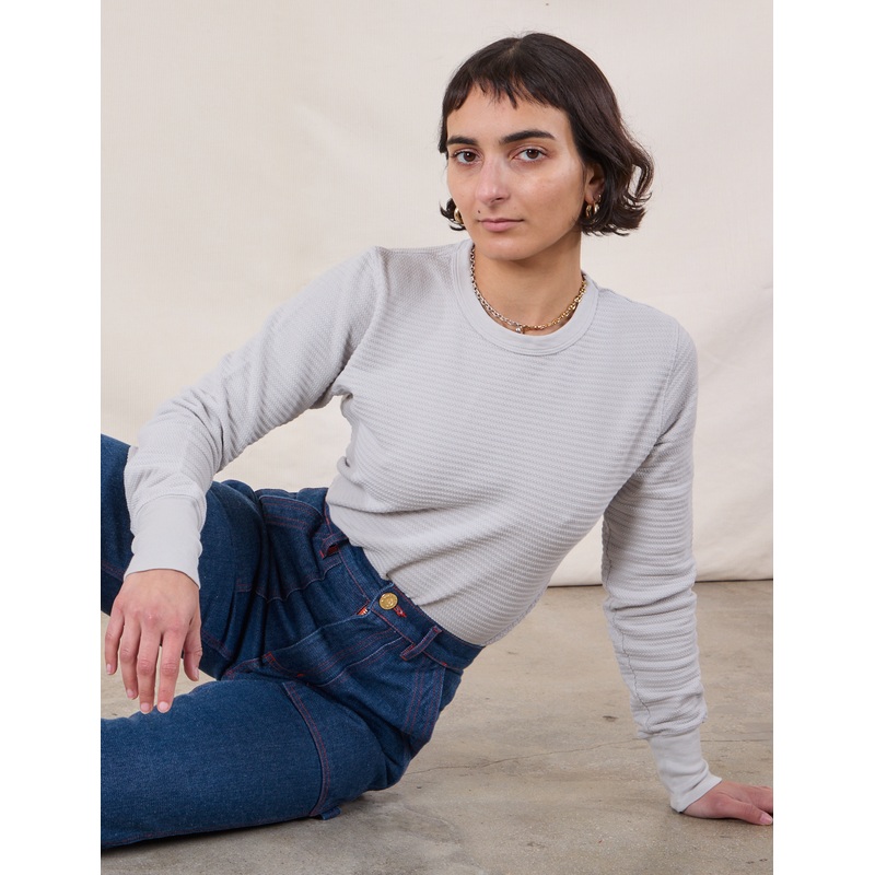 Honeycomb Thermal – Stone White *FINAL SALE*
