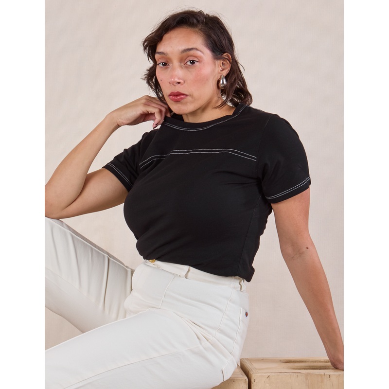 Jr. Varsity Tee – Basic Black