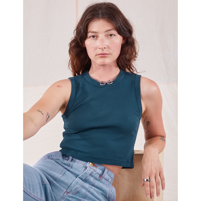 Muscle Tee – Lagoon
