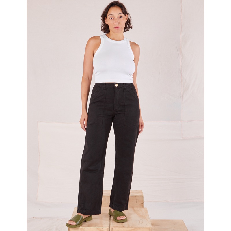 Organic Work Pants – Basic Black