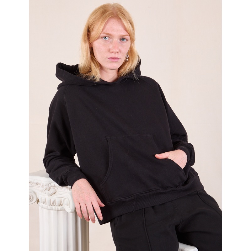 Oversized Hoodie – Basic Black *FINAL SALE*
