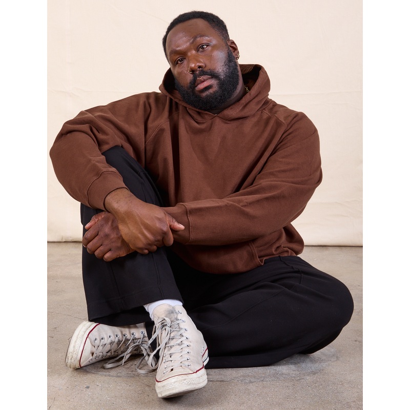 Oversized Hoodie – Fudgesicle Brown *FINAL SALE*